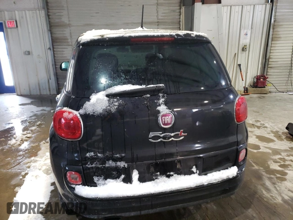 2014 FIAT 500L Easy with VIN ZFBCFABH2EZ017117, listed as a Copart auction lot 89338965 with 114,907 mi miles and Clean Title. Bid and sale history available at DreamBid. Image 6.