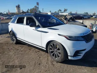 2018 Land Rover Range Rover Velar R-Dynamic SE with VIN SALYL2RV3JA748105, listed as a IAAI auction lot 41083219 with 1 mi miles. Bid and sale history available at carsss.com. Image 1.