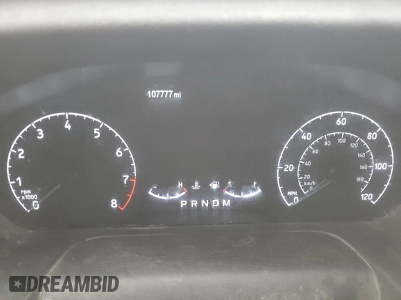 2023 Ford Transit Cargo with VIN 1FTBR1X86PKA91709, listed as a Copart auction lot 50389085 with 107,777 mi miles and Salvage title. Bid and sale history available at DreamBid. Image 9.