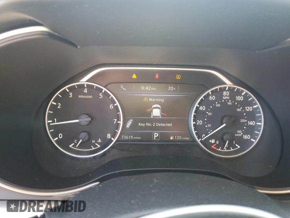 2017 Nissan Maxima SR z VIN 1N4AA6APXHC434345, wystawiony jako Copart lot #57636165 z przebiegiem 73 618 mil mil oraz Szkoda całkowita • Salvage title. Historia ofert i sprzedaży dostępna na DreamBid. Obrazek 9.