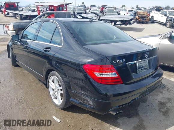 2013 Mercedes-Benz C-Class C 250 Sport with VIN WDDGF4HB4DA746936, listed as a IAAI auction lot 41594574 with 101,488 mi miles. Bid and sale history available at carsss.com. Image 3.