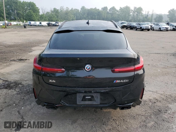 2023 BMW X4 M40i with VIN 5UX43DT0XP9P68536, listed as a Copart auction lot 58071583 with 11,399 mi miles. Bid and sale history available at carsss.com. Image 6.