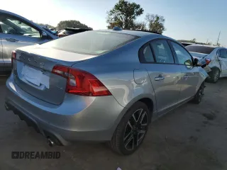 2018 Volvo S60 Dynamic with VIN YV126MFL0J2455897, listed as a Copart auction lot 45286393 with 0 mi miles. Bid and sale history available at carsss.com. Image 3.