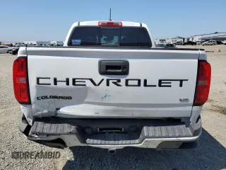 2022 Chevrolet Colorado 2WD Z71 with VIN 1GCGSDEN8N1151450, listed as a Copart auction lot 52216905 with 35,217 mi miles and Salvage title. Bid and sale history available at DreamBid. Image 6.