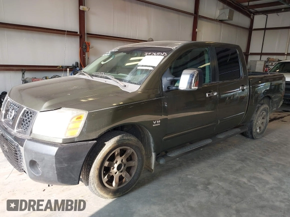 2004 Nissan Titan LE with VIN 1N6AA07A74N524414, listed as a IAAI auction lot 39769313 with 299,250 mi miles and . Bid and sale history available at DreamBid. Image 2.