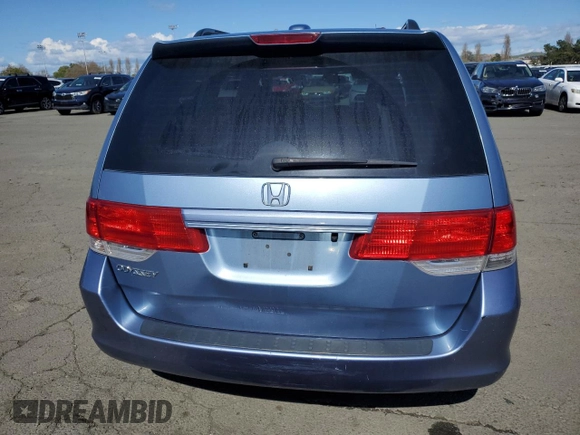 2010 Honda Odyssey EX-L with VIN 5FNRL3H75AB023925, listed as a Copart auction lot 51528745 with 134,982 mi miles and Salvage Title. Bid and sale history available at carsss.com. Image 6.