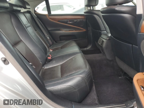2010 Lexus LS 460 with VIN JTHBL5EF8A5092651, listed as a Copart auction lot 45054185 with 174,439 mi miles and Salvage Title. Bid and sale history available at DreamBid. Image 10.