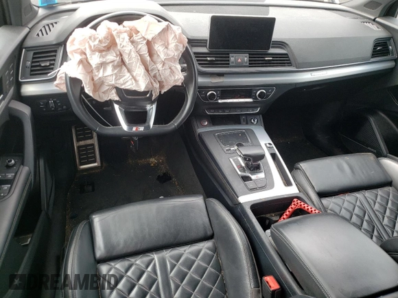 2019 Audi SQ5 Premium Plus with VIN WA1B4AFY8K2023480, listed as a Copart auction lot 52911634 with 73,433 mi miles and Salvage Title. Bid and sale history available at DreamBid. Image 8.