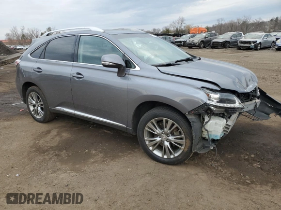 2014 Lexus RX 450h with VIN JTJBC1BA5E2069111, listed as a Copart auction lot 47859465 with 116,544 mi miles and Salvage title. Bid and sale history available at DreamBid. Image 4.