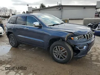 2021 Jeep Grand Cherokee 80th Anniversary with VIN 1C4RJFBG1MC817208, listed as a Copart auction lot 44196775 with 25,362 mi miles and Salvage Title. Bid and sale history available at DreamBid. Image 4.