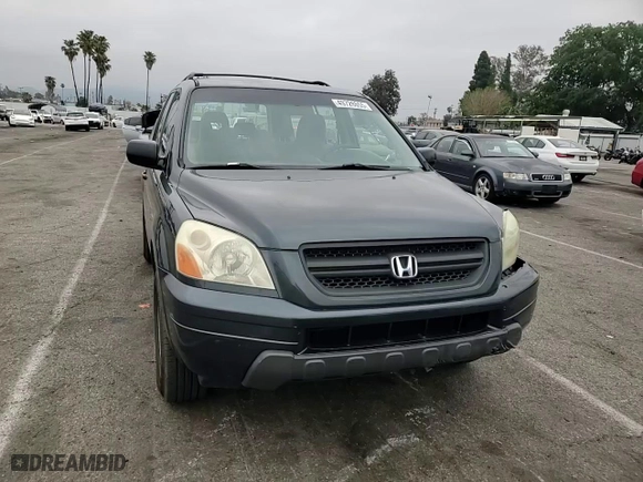 2005 Honda Pilot LX with VIN 2HKYF18125H505956, listed as a Copart auction lot 49728655 with 275,696 mi miles and Salvage Title. Bid and sale history available at carsss.com. Image 11.