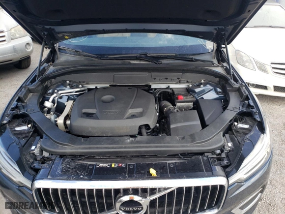 2021 Volvo XC60 Inscription with VIN YV4102RL1M1710910, listed as a Copart auction lot 63324272 with 0 mi miles. Bid and sale history available at carsss.com. Image 7.