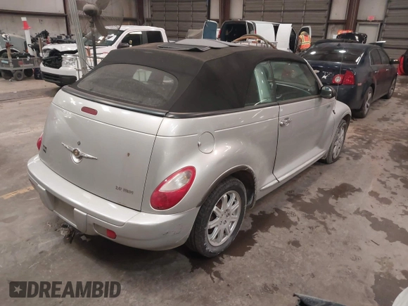 2006 Chrysler PT Cruiser Touring with VIN 3C3JY55E56T291173, listed as a IAAI auction lot 41571716 with 110,634 mi miles. Bid and sale history available at carsss.com. Image 4.
