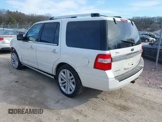 2015 Ford Expedition Limited with VIN 1FMJU2AT4FEF44540, listed as a IAAI auction lot 41771200 with 130,744 mi miles and . Bid and sale history available at DreamBid. Image 3.