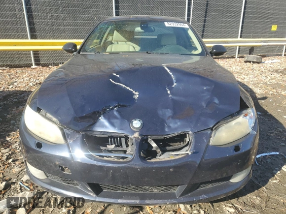 2009 BMW 3 Series 328i xDrive with VIN WBAWV53529P080919, listed as a Copart auction lot 82932964 with 159,259 mi miles and Salvage Title. Bid and sale history available at carsss.com. Image 5.