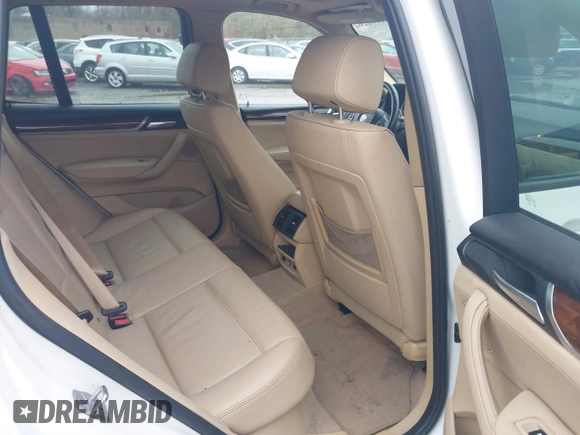 2016 BMW X3 xDrive28i with VIN 5UXWX9C51G0D72718, listed as a IAAI auction lot 41198262 with 117,841 mi miles and . Bid and sale history available at DreamBid. Image 8.
