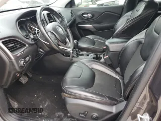 2020 Jeep Cherokee Latitude Plus with VIN 1C4PJLLB9LD548909, listed as a Copart auction lot 44524555 with 88,129 mi miles and Salvage Title. Bid and sale history available at carsss.com. Image 7.