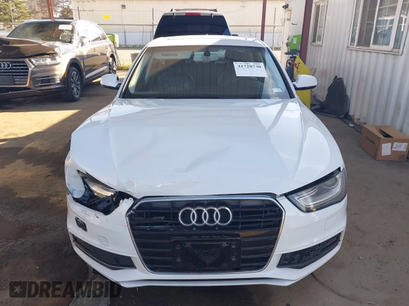 2015 Audi A4 Premium Plus z VIN WAUEFAFL4FN018585, wystawiony jako IAAI lot #41720730 z przebiegiem 65 807 mil mil oraz . Historia ofert i sprzedaży dostępna na DreamBid. Obrazek 12.