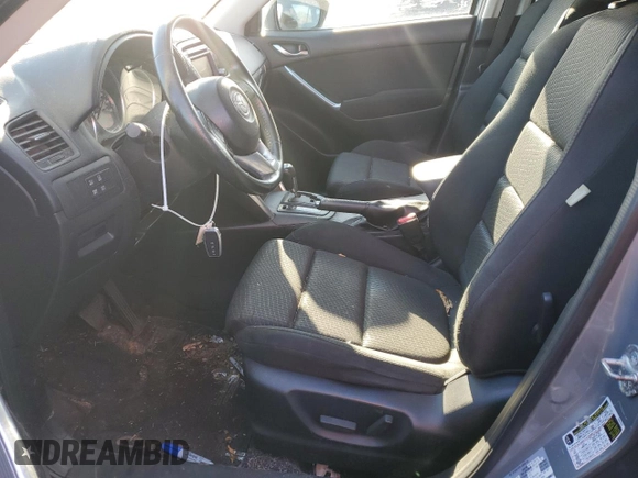 2013 Mazda CX-5 Touring with VIN JM3KE4CE2D0158085, listed as a Copart auction lot 81480384 with 163,001 mi miles and Salvage Title. Bid and sale history available at carsss.com. Image 7.