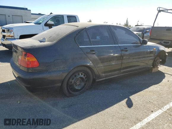 2002 BMW 3 Series 330i with VIN WBAEV53432KM22500, listed as a Copart auction lot 79308334 with 0 mi miles and Salvage Title. Bid and sale history available at carsss.com. Image 3.