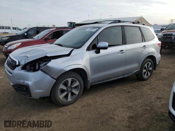 2017 Subaru Forester Premium with VIN JF2SJAEC8HG457612, listed as a Copart auction lot 48426095 with 99,157 mi miles and Salvage Title. Bid and sale history available at carsss.com. Image 1.
