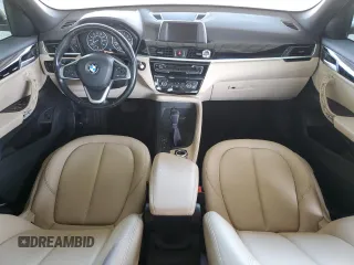 2017 BMW X1 xDrive28i with VIN WBXHT3C35H5F73546, listed as a Copart auction lot 59544545 with 125,185 mi miles and Salvage title. Bid and sale history available at DreamBid. Image 8.