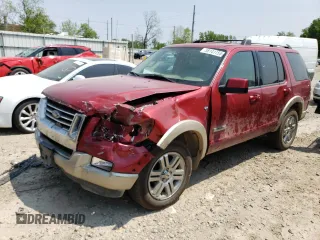 2007 Ford Explorer Eddie Bauer z VIN 1FMEU74847UA37313, wystawiony jako Copart lot #58141155 z przebiegiem 184 975 mil mil oraz Tytuł czysty. Historia ofert i sprzedaży dostępna na DreamBid. Obrazek 1.