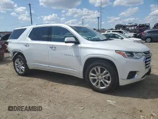2018 Chevrolet Traverse High Country with VIN 1GNEVKKWXJJ105278, listed as a Copart auction lot 62791464 with 67,487 mi miles and Salvage Title. Bid and sale history available at carsss.com. Image 4.