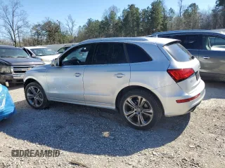 2013 Audi Q5 Prestige with VIN WA1WGAFP4DA055058, listed as a Copart auction lot 45501495 with 117,027 mi miles and Salvage title. Bid and sale history available at DreamBid. Image 2.