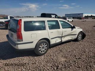 2001 Volvo V70 with VIN YV1SW61R812092739, listed as a Copart auction lot 73970134 with 191,350 mi miles and Salvage Title. Bid and sale history available at carsss.com. Image 3.