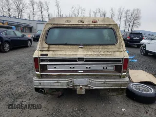1979 Ford F-150 z VIN X15JKFA9697, wystawiony jako Copart lot #84472734 z przebiegiem 152 224 mil mil oraz Czysty tytuł • Clean title. Historia ofert i sprzedaży dostępna na DreamBid. Obrazek 6.