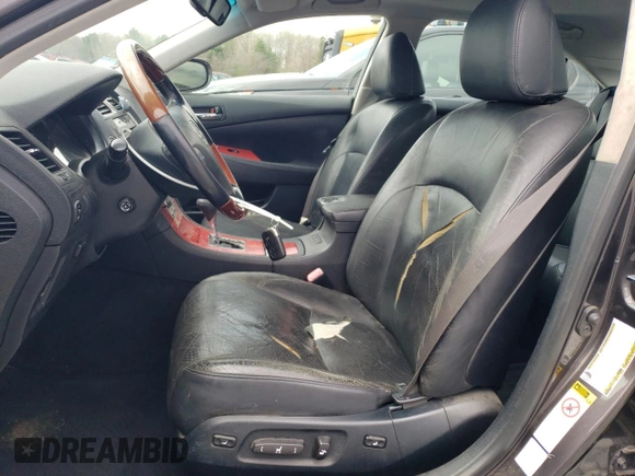 2009 Lexus ES with VIN JTHBJ46G992295245, listed as a Copart auction lot 53699935 with 219,898 mi miles and Clean Title. Bid and sale history available at carsss.com. Image 7.