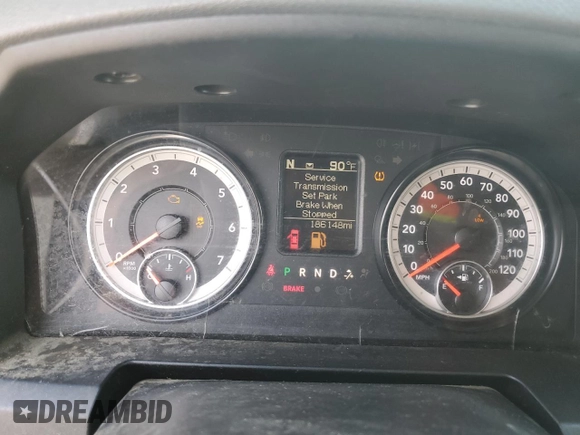 2016 Ram 1500 Big Horn with VIN 1C6RR7GT2GS208568, listed as a Copart auction lot 57487705 with 186,148 mi miles and Clean title. Bid and sale history available at DreamBid. Image 9.