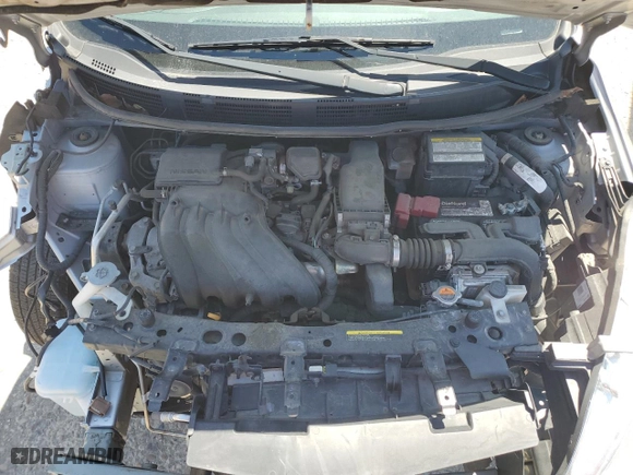 2015 Nissan Versa S Plus with VIN 3N1CN7AP7FL959865, listed as a Copart auction lot 57303384 with 90,711 mi miles and Salvage Title. Bid and sale history available at carsss.com. Image 11.