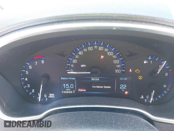 2013 Cadillac SRX Performance Collection with VIN 3GYFNDE33DS637155, listed as a IAAI auction lot 41977706 with 140,668 mi miles and . Bid and sale history available at DreamBid. Image 7.
