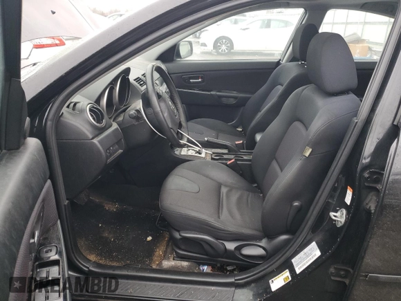 2009 Mazda 3 S Touring with VIN JM1BK324191237544, listed as a Copart auction lot 43930155 with 144,606 mi miles and Salvage Title. Bid and sale history available at DreamBid. Image 7.