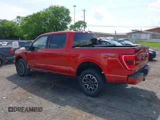 2023 Ford F-150 XL with VIN 1FTFW1E50PKF03531, listed as a IAAI auction lot 42151884 with 15,392 mi miles and . Bid and sale history available at DreamBid. Image 14.