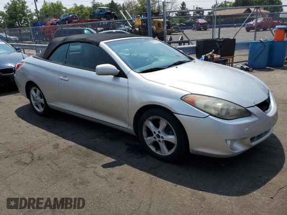 2004 Toyota Solara SE with VIN 4T1FA38P04U028854, listed as a Copart auction lot 64912684 with 257,189 mi miles and Salvage Title. Bid and sale history available at carsss.com. Image 4.