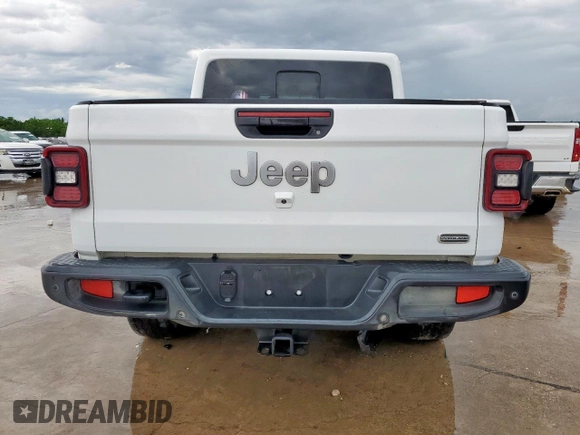 2020 Jeep Gladiator Overland с VIN 1C6HJTFG8LL180005, выставлен на аукционе Copart как лот 53388625 с пробегом Не указан миль и Списание • Salvage title. История ставок и продаж доступна на DreamBid. Изображение 6.