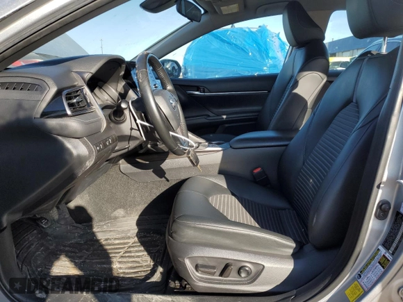 2022 Toyota Camry SE with VIN 4T1G11AK2NU685583, listed as a Copart auction lot 46940855 with 73,144 mi miles and Salvage Title. Bid and sale history available at carsss.com. Image 7.