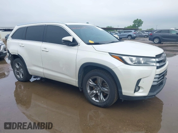 2018 Toyota Highlander Limited with VIN 5TDDZRFH3JS887374, listed as a IAAI auction lot 42363370 with 128,601 mi miles and . Bid and sale history available at DreamBid. Image 1.