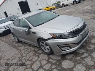 2014 Kia Optima LX z VIN KNAGM4A77E5464822, wystawiony jako IAAI lot #41948789 z przebiegiem Nie podano mil oraz . Historia ofert i sprzedaży dostępna na DreamBid. Obrazek 1.