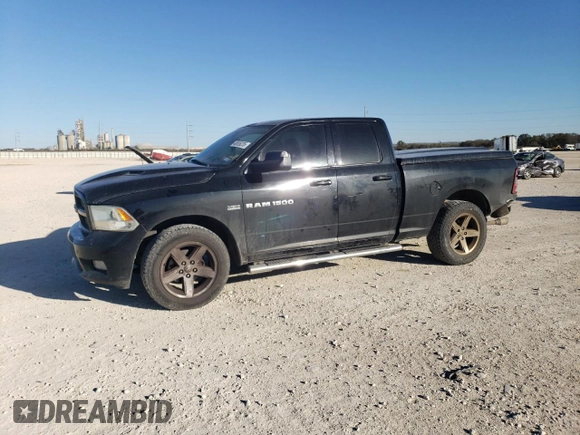 2012 Ram 1500 Sport with VIN 1C6RD7HT6CS188140, listed as a Copart auction lot 48506235 with 239,307 mi miles and Salvage title. Bid and sale history available at DreamBid. Image 1.
