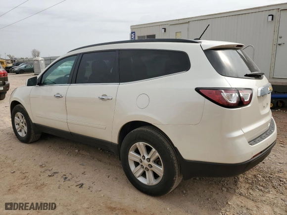 2014 Chevrolet Traverse LT with VIN 1GNKRGKD3EJ323877, listed as a Copart auction lot 50702315 with 161,278 mi miles and Salvage Title. Bid and sale history available at carsss.com. Image 2.