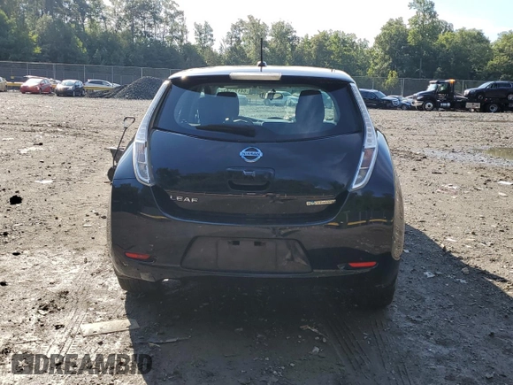 2015 Nissan LEAF SV with VIN 1N4AZ0CPXFC301259, listed as a Copart auction lot 64175343 with 68,143 mi miles. Bid and sale history available at carsss.com. Image 6.