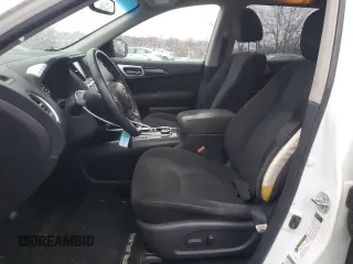 2015 Nissan Pathfinder SV with VIN 5N1AR2MM5FC623751, listed as a Copart auction lot 81736614 with 208,308 mi miles and Salvage title. Bid and sale history available at DreamBid. Image 7.