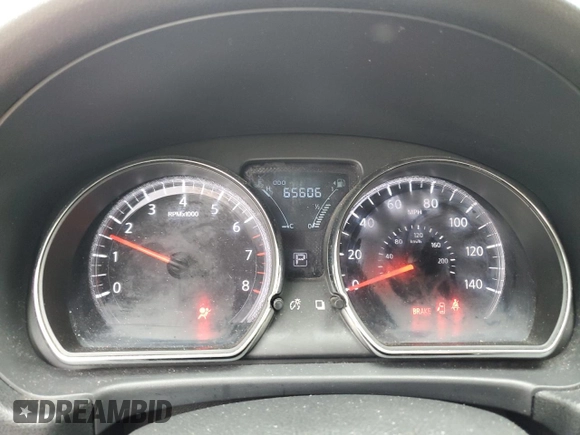 2017 Nissan Versa SV with VIN 3N1CN7AP8HL827085, listed as a Copart auction lot 58347065 with 65,606 mi miles and Salvage title. Bid and sale history available at DreamBid. Image 9.