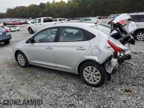 2019 Hyundai Accent SE with VIN 3KPC24A39KE056696, listed as a Copart auction lot 79672864 with 29,263 mi miles and Salvage Title. Bid and sale history available at carsss.com. Image 2.