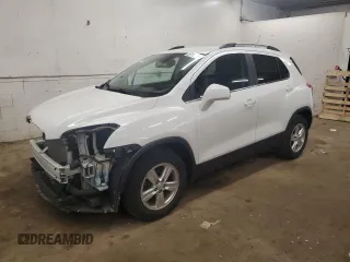 2016 Chevrolet Trax LT z VIN KL7CJLSB8GB573525, wystawiony jako Copart lot #57115875 z przebiegiem 87 903 mil mil oraz Szkoda całkowita • Salvage title. Historia ofert i sprzedaży dostępna na DreamBid. Obrazek 1.