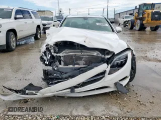 2021 Mercedes-Benz C 300 with VIN W1KWF8DB6MR647917, listed as a Copart auction lot 53898885 with 34,010 mi miles and Salvage title. Bid and sale history available at DreamBid. Image 5.
